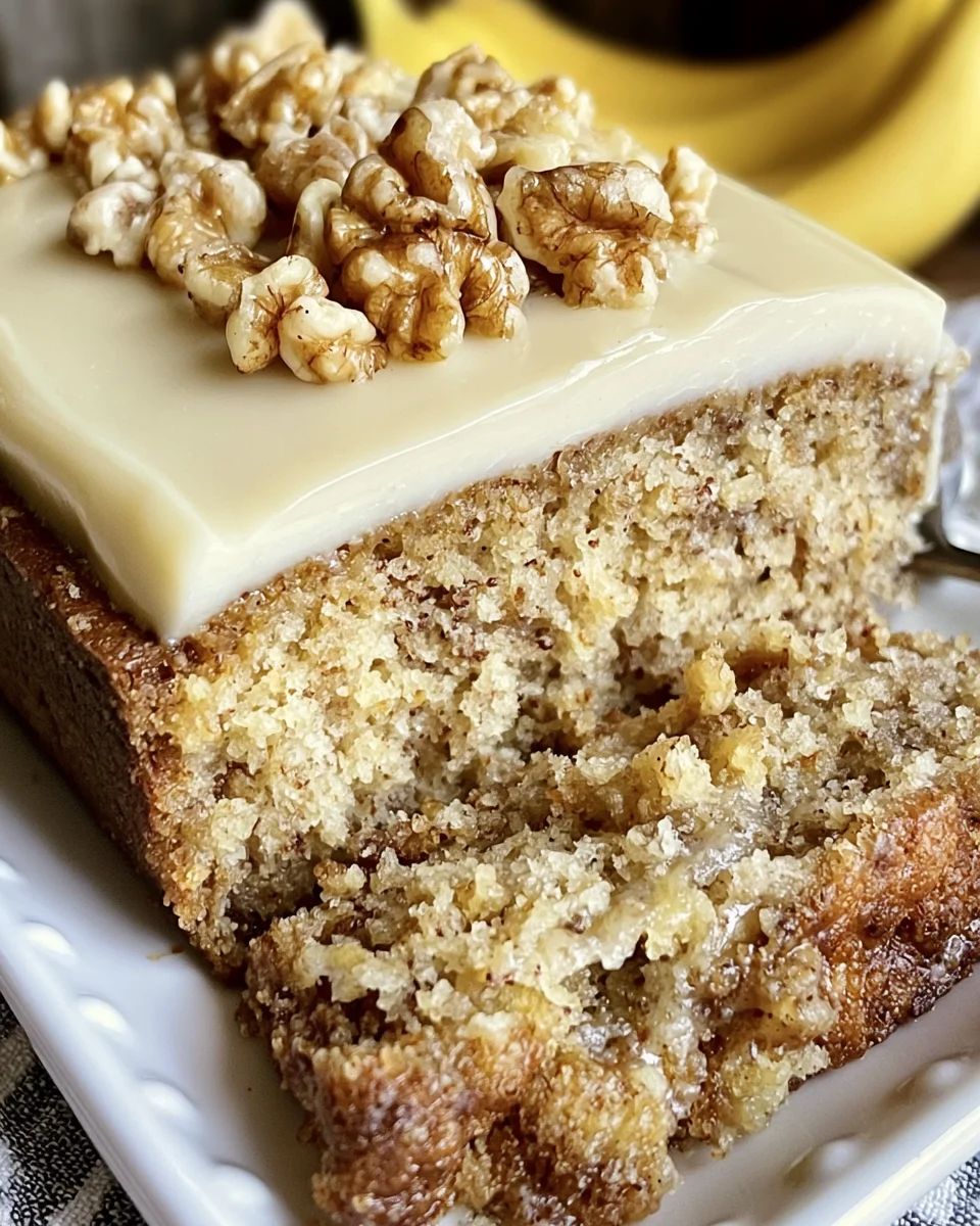 Deliciously Easy Homemade Banana Bread Cake Recipe
