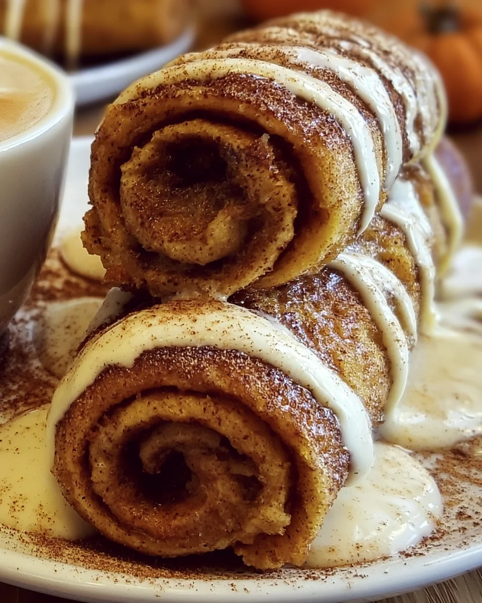 Delightful Pumpkin Pie French Toast Roll-Ups Recipe