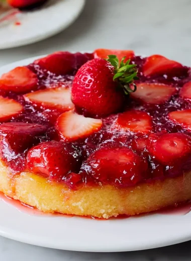 Delightful Strawberry Upside Down Cake Recipe