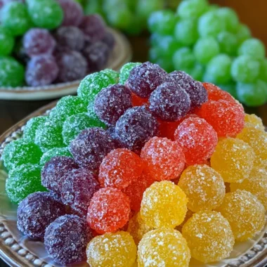 Delightfully Tangy Sour Patch Grapes Recipe