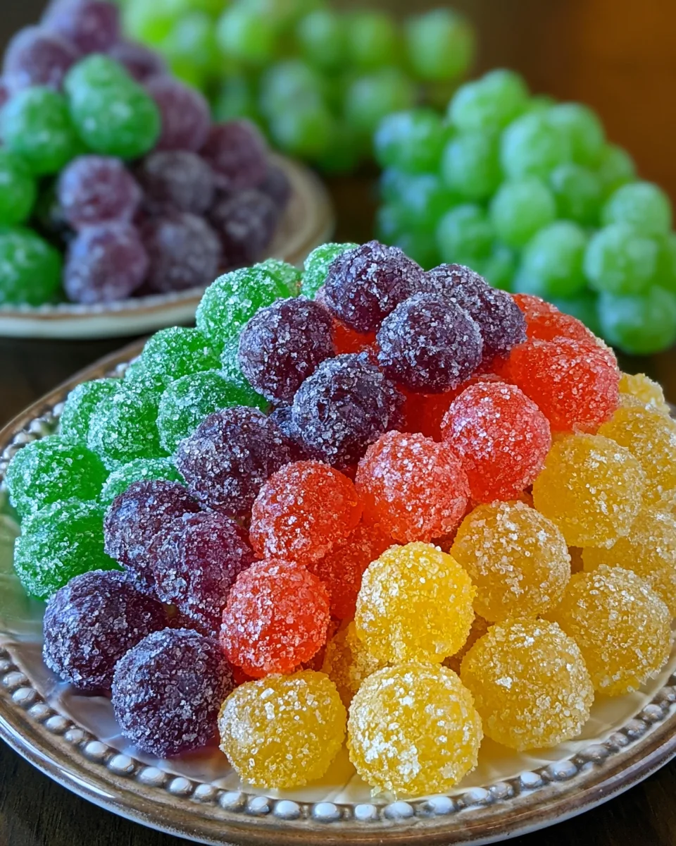 Delightfully Tangy Sour Patch Grapes Recipe