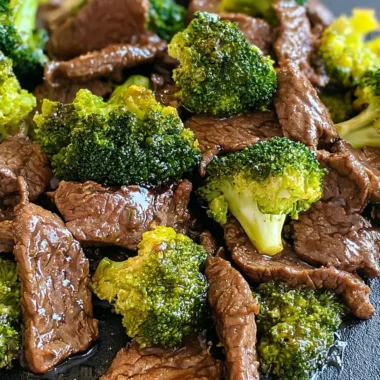 Easy Beef and Broccoli Recipe on the Blackstone Griddle