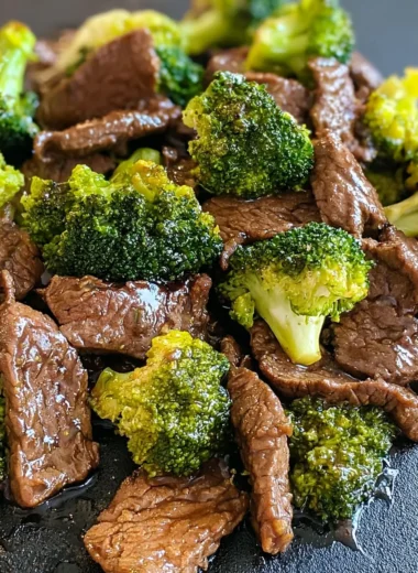 Easy Beef and Broccoli Recipe on the Blackstone Griddle