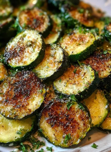 Easy Oven Roasted Zucchini Recipe