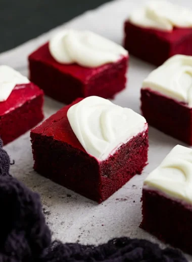 Fudgy Red Velvet Brownies Recipe (Decadent and Easy!)