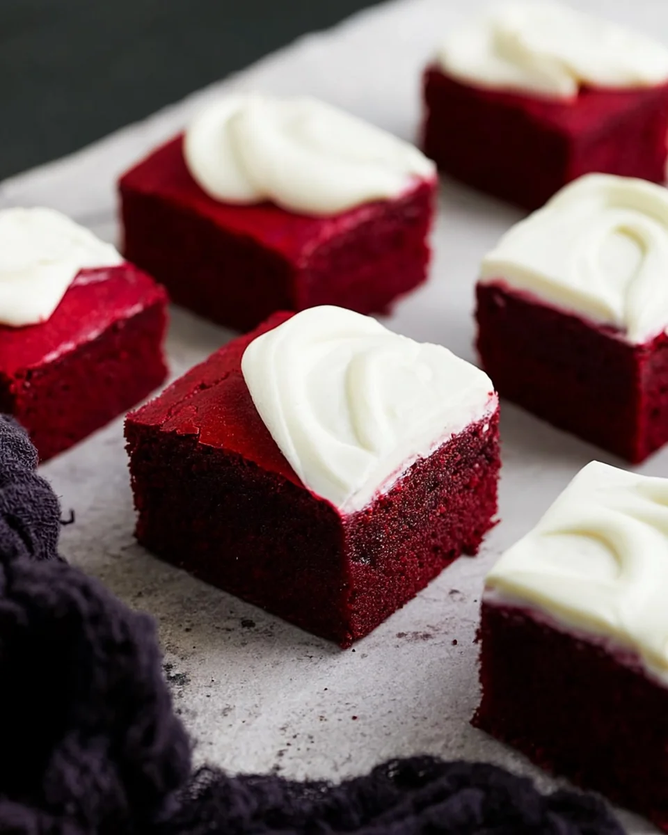 Fudgy Red Velvet Brownies Recipe (Decadent and Easy!)