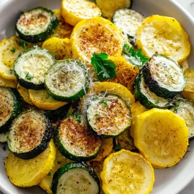 Oven Roasted Zucchini and Squash Recipe (Simple and Delicious!)
