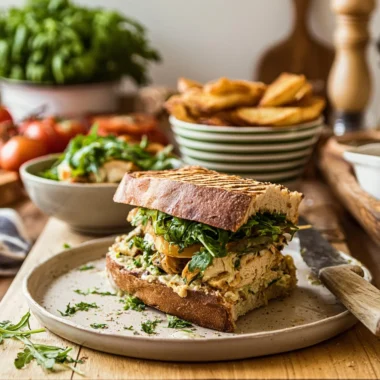 Quick & Creamy Chicken Sandwich Recipe
