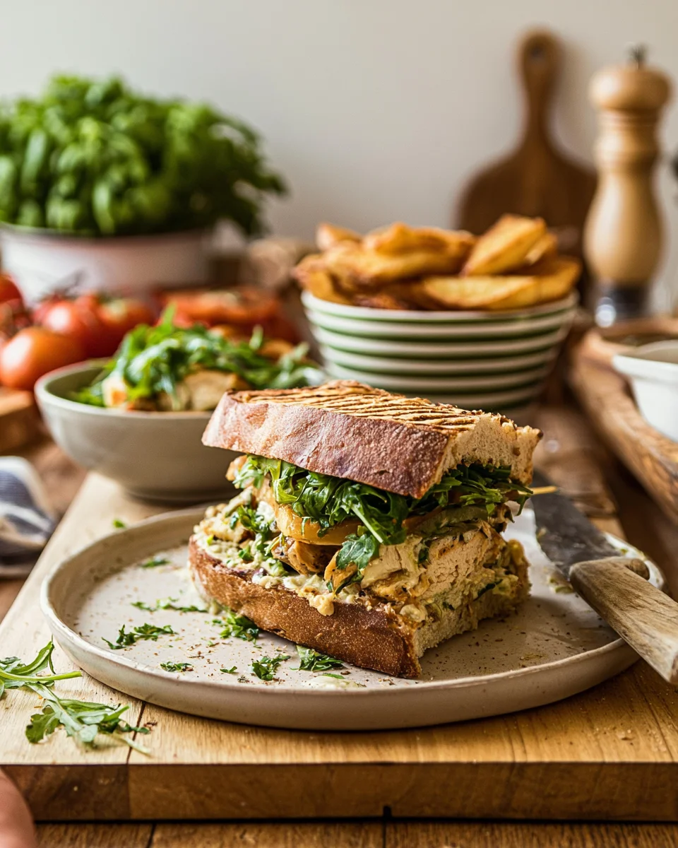 Quick & Creamy Chicken Sandwich Recipe