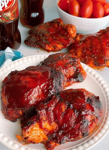 Sweet and Savory Cherry Dr. Pepper Grilled Chicken Recipe
