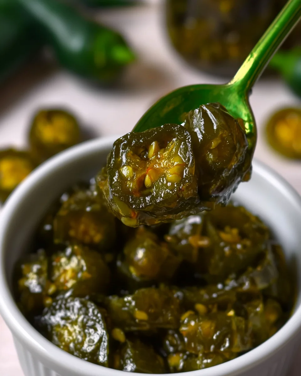 Sweet and Spicy Candied Jalapeños Recipe