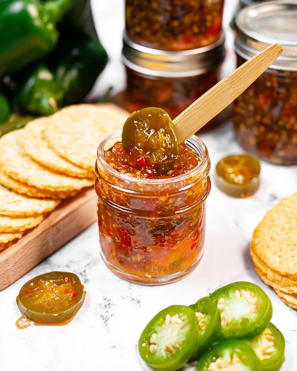 Sweet and Spicy Jalapeno Jam Recipe