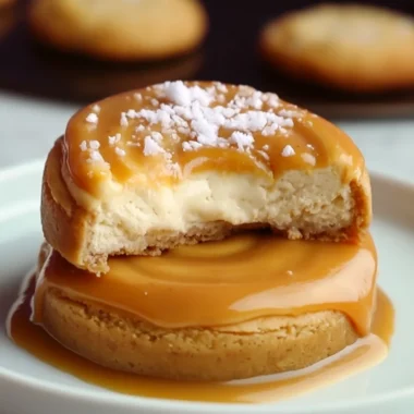 Cheesecake Caramel Cookies Recipe (Irresistibly Gooey!)