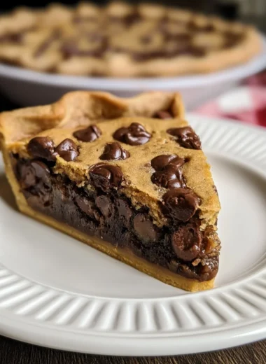 Delicious Chocolate Chip Cookie Pie Recipe