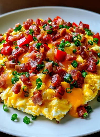 Hearty Loaded Scrambled Eggs Recipe (Quick and Easy!)